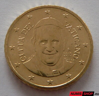 50 cent Vatikán 2015 - UNC