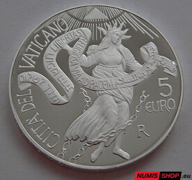 5 + 10 euro Vatikán 2011