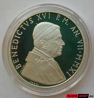10 euro Vatikán 2011 - Kňazská vysviacka Benedikta XVI - PROOF