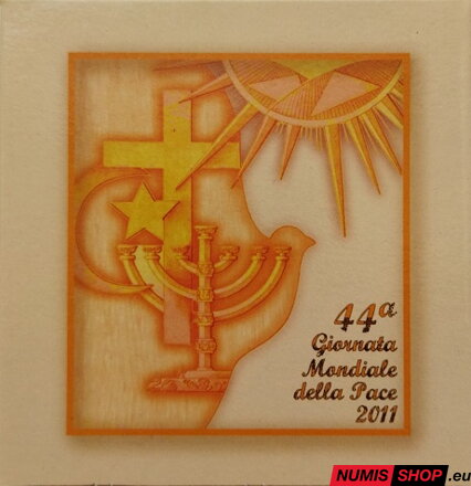 5 euro Vatikán 2011 - World Day of Peace - PROOF