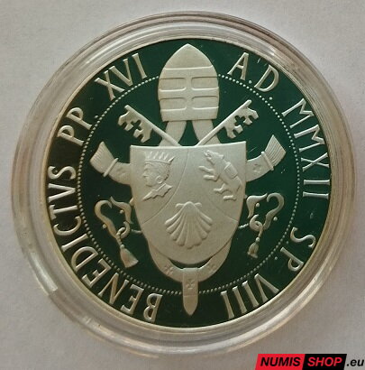 5 euro Vatikán 2012 - Birth of Pope John Paul I - PROOF