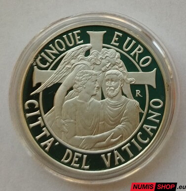 5 euro Vatikán 2014 - World Day of Peace - PROOF