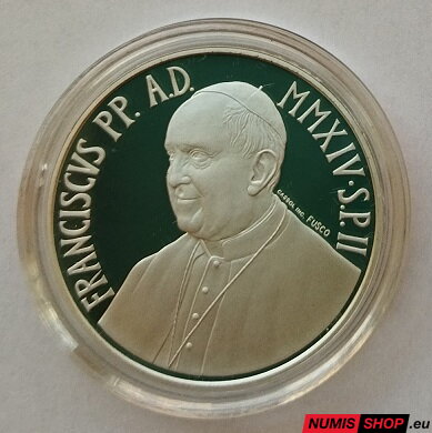 5 euro Vatikán 2014 - World Day of Peace - PROOF