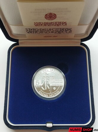 5 euro Vatikán 2022 - Anima Mundi - PROOF