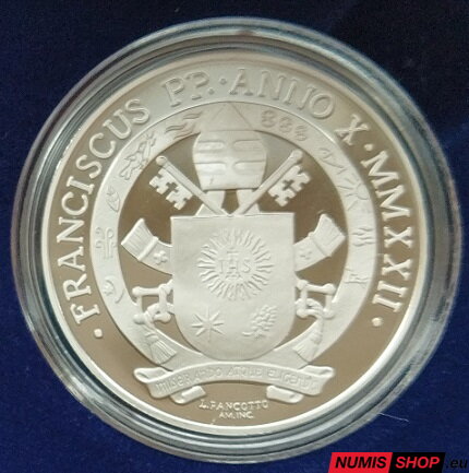 5 euro Vatikán 2022 - Anima Mundi - PROOF