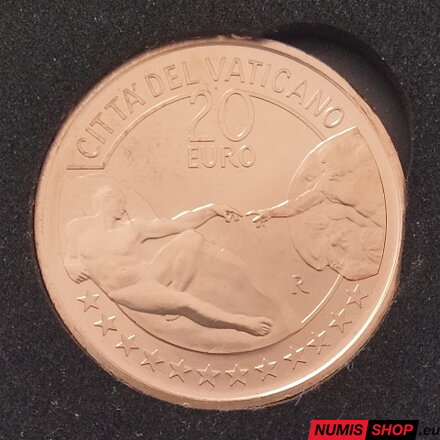20 euro Vatikán 2023 - Stvorenie Adama