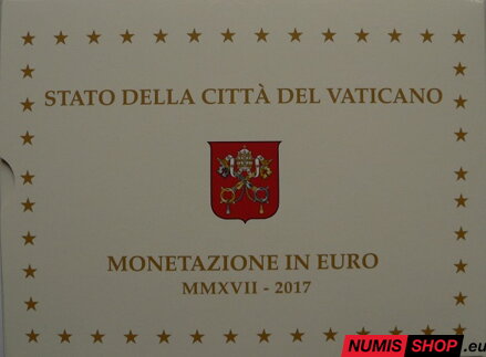 Vatikán sada 2017 PROOF 
