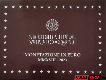 Vatikán sada 2023 PROOF - Traja králi