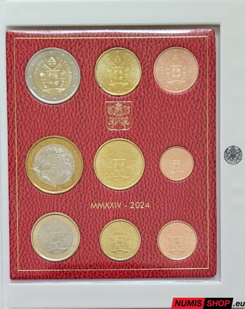 Vatikán sada 2024 + 5 euro Francesco Petrarca