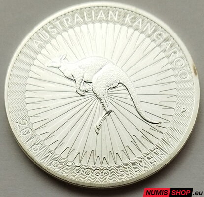 Austrália - 1 oz Kangaroo - 2016 - investičné striebro