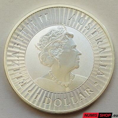 Austrália - 1 oz Kangaroo - 2021 - investičné striebro
