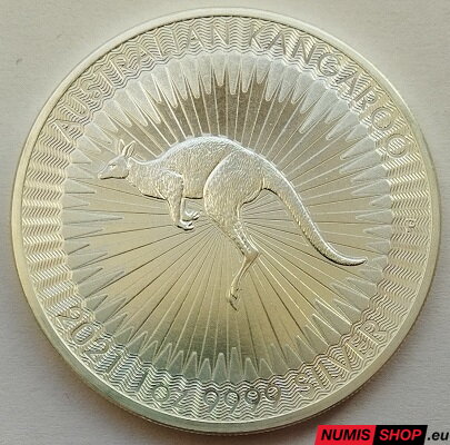 Austrália - 1 oz Kangaroo - 2021 - investičné striebro