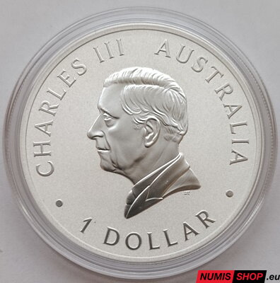 Austrália - 1 oz Kookaburra - 2026 - investičné striebro