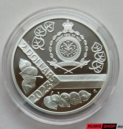Česká republika - 1 oz Český lev s hologramom - 2023