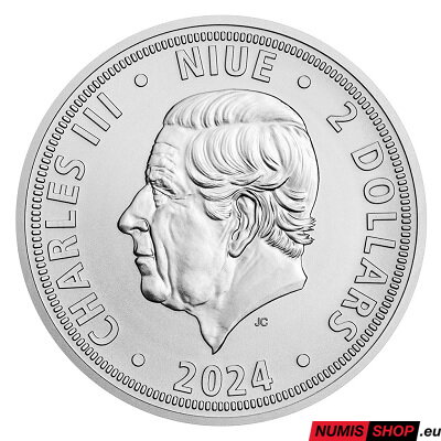 Česká republika - 1 oz Český lev - 2024
