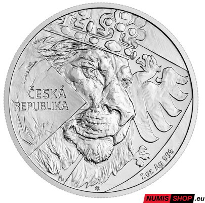 Česká republika - 2 oz Český lev - 2024