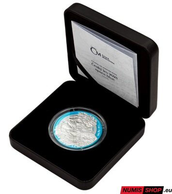 Česká republika - 1 oz Český lev - 2025 - space blue