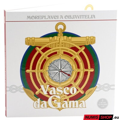 Kongo - 20 francs - 2025 - 1 oz Ag - Moreplavci a objavitelia - Vasco da Gama