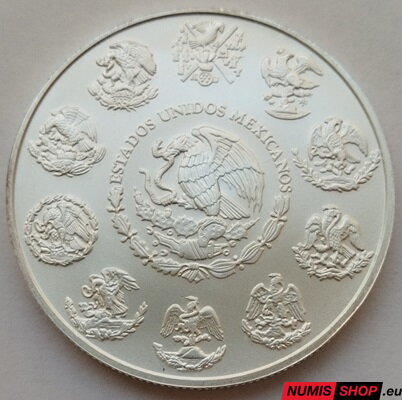 Mexiko - 1 oz Libertad - 2011 - investičné striebro