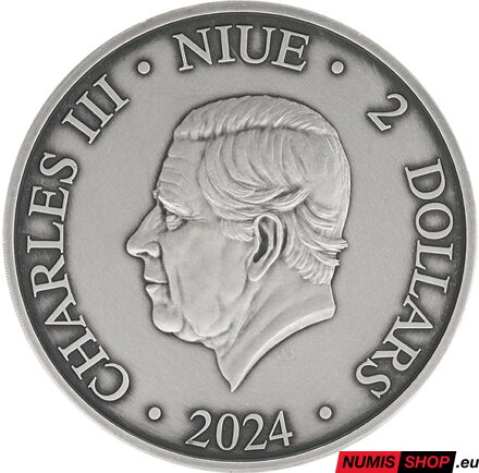 Niue - 2 dolllars - 2024 -  Bitka pri Viedni