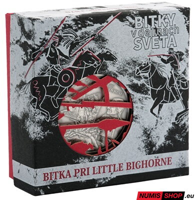 Niue - 2 dolllars - 2025 -  Bitka pri Little Bighorne Niue - 2 dolllars - 2025 -  Bitka pri Little Bighorne