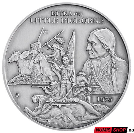 Niue - 2 dolllars - 2025 -  Bitka pri Little Bighorne