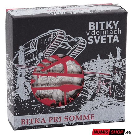 Niue - 2 dolllars - 2025 -  Bitka pri Somme