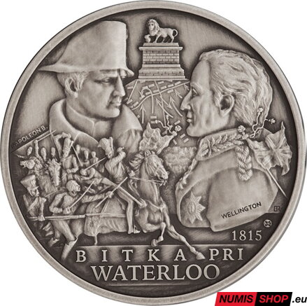 Niue - 2 dolllars - 2024 -  Bitka pri Waterloo (1815) - Napoleónske vojny