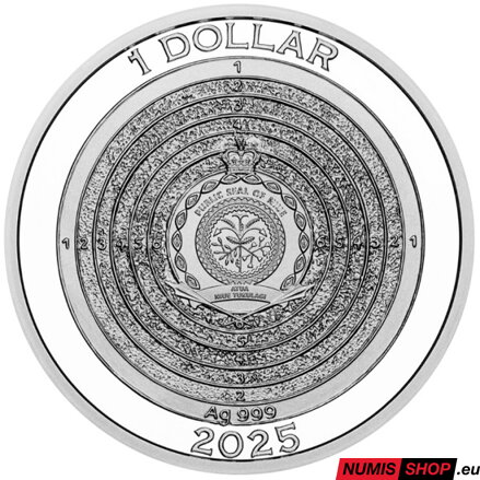 Strieborná minca 1 oz - Strelné zbrane - Pištoľ pre cisára Karola V. - proof