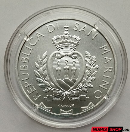 San Marino - 1 oz Falcon - 2025 - investičné striebro