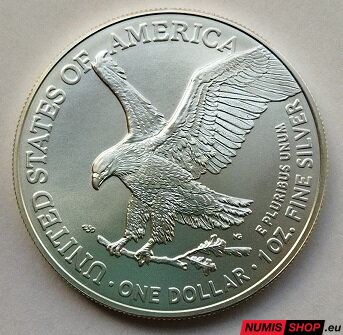 USA - 1 oz American Silver Eagle - 2023 - typ 2 - investičné striebro