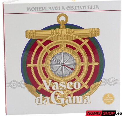 Kongo - 50 francs - 2025 - 1/10 oz Au - Moreplavci a objavitelia - Vasco da Gama Kongo - 50 francs - 2025 - 1/10 oz Au - Moreplavci a objavitelia - Vasco da Gama
