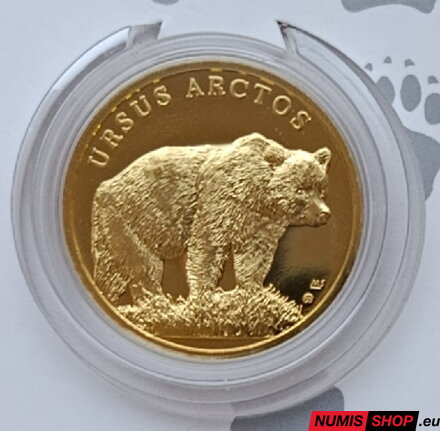 Niue - 250 dollars - 2022 - 1 oz Au - Medveď