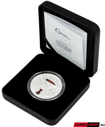 Strieborná medaila - Svetové gangy - Cosa Nostra - reverse proof