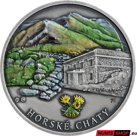 Strieborná medaila - Horské chaty na Slovensku - Nízke Tatry - Chata generála M. R. Štefánika