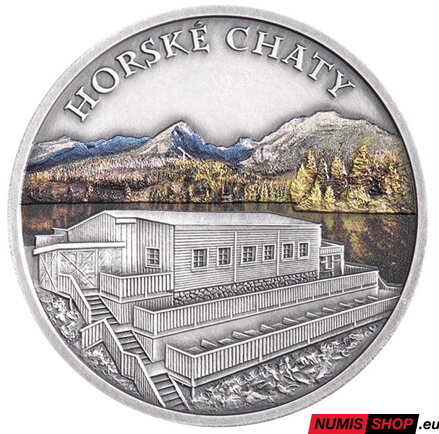 Mosadzná medaila - Horské chaty na Slovensku - Chata pod Soliskom