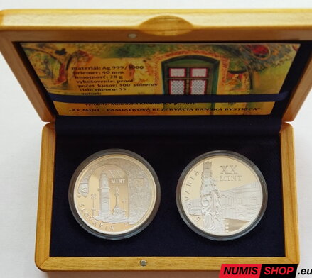 Nezrealizované motívy - 20 eur 2016 - Pamiatková rezervácia Banská Bystrica 