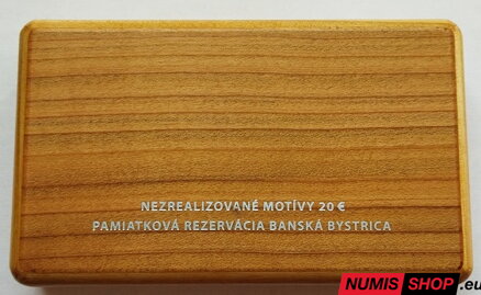Nezrealizované motívy - 20 eur 2016 - Pamiatková rezervácia Banská Bystrica 
