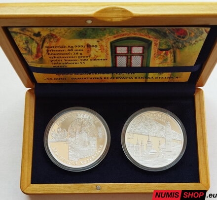 Nezrealizované motívy - 20 eur 2016 - Pamiatková rezervácia Banská Bystrica 