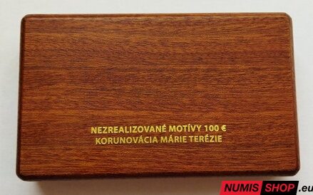Nezrealizované motívy - 100 eur 2016 - Mária Terézia