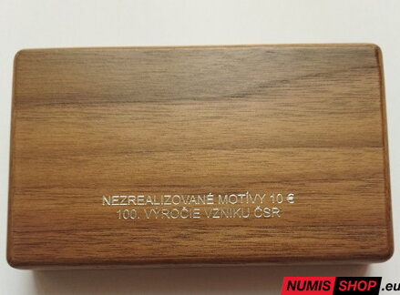 Nezrealizované motívy - 10 eur 2018 - Vznik ČSR Nezrealizované motívy - 10 eur 2018 - Vznik ČSR