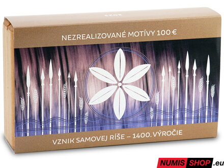 Nezrealizované motívy - 100 eur 2023 - Samova ríša