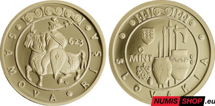 Nezrealizované motívy - 100 eur 2023 - Samova ríša