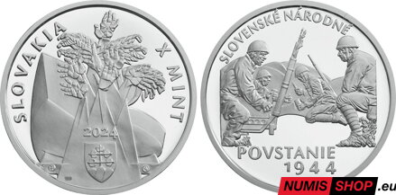 Nezrealizované motívy - 10 eur 2024 - SNP