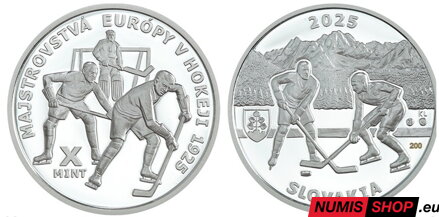 Nezrealizované motívy - 10 eur 2024 - ME v hokeji Nezrealizované motívy - 10 eur 2024 - ME v hokeji