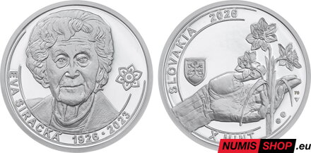Nezrealizované motívy - 10 eur 2026 - Eva Siracká