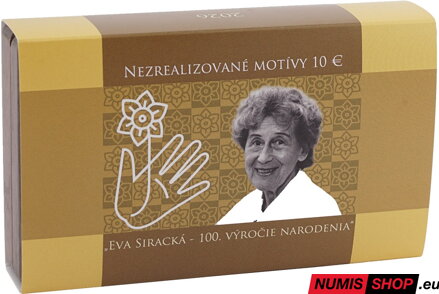 Nezrealizované motívy - 10 eur 2026 - Eva Siracká