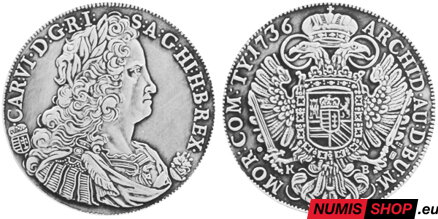 Replika - Karol VI. 1736