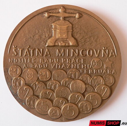 Medaila - 660 rokov Mincovne Kremnica