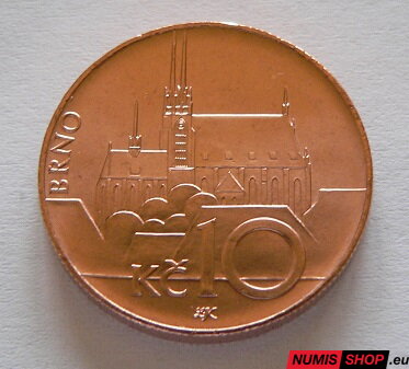 10 Kčs ČR 2013 - UNC